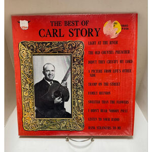 1975 Starday Vinyl Record Carl Story The Best Of Carl Story LP